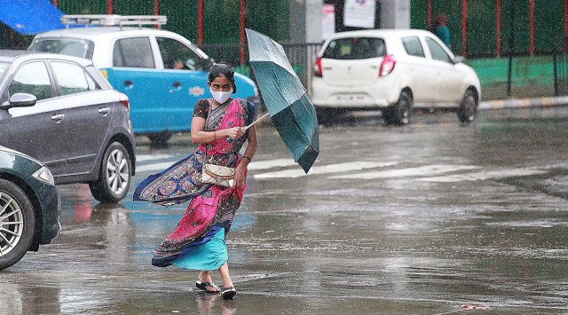 During the entire month, the country recorded only 190.5 mm of rain. (Express photo: Amit Chakravarty)