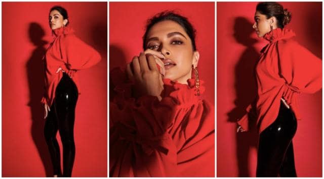 Deepika Padukone paints the town red with her latest look | Fashion ...