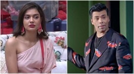 divya agarwal, karan johar