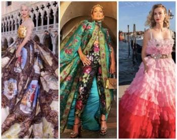 Dolce and Gabbana show in Venice was a fashion extravaganza; check