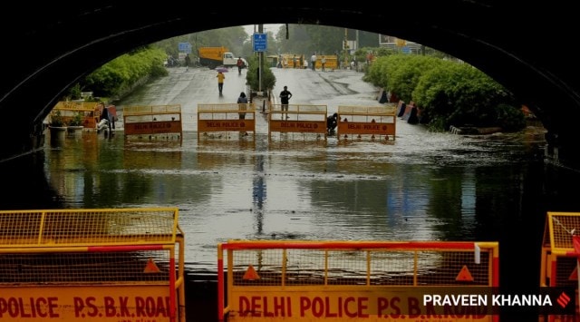 Delhi, rain