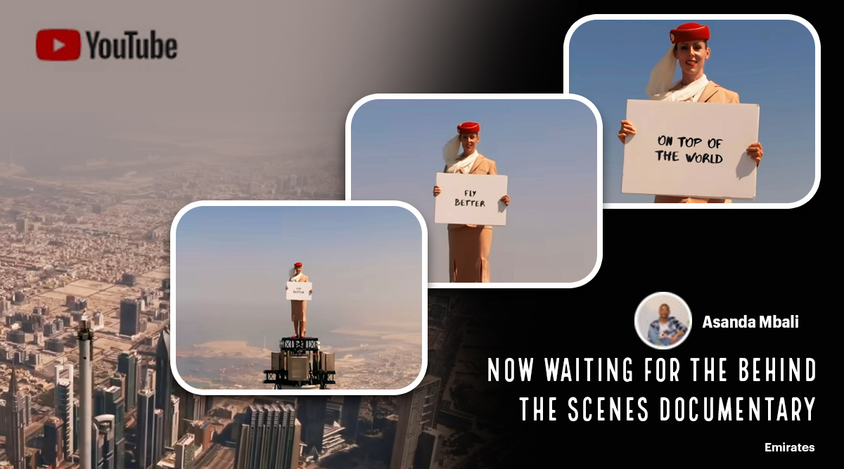 Watch: Viral ad by Emirates shows woman standing on top of Burj Khalifa |  Trending News,The Indian Express