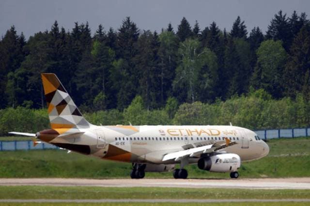 From August 10, Etihad will begin flights from Ahmedabad (transit), Hyderabad and Mumbai, besides other cities from Bangladesh, Pakistan and Sri Lanka. (File)