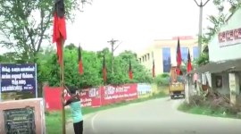 Teen electrocuted in Tamil Nadu while erecting DMK flagpole