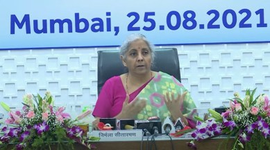 Nirmala Sithraman, Finance Minister Nirmala Sithraman, Nirmala Sithraman press conference, Nirmala Sithraman launches EASE 4.0