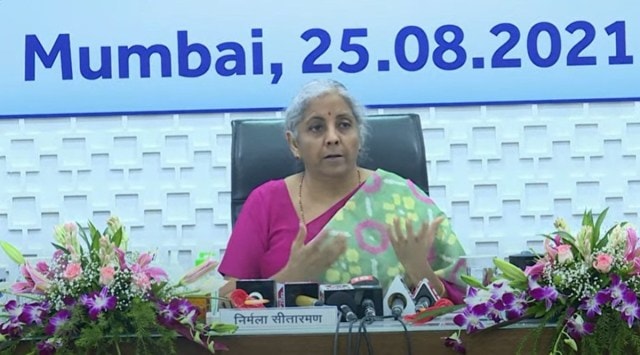 Nirmala Sithraman, Finance Minister Nirmala Sithraman, Nirmala Sithraman press conference, Nirmala Sithraman launches EASE 4.0