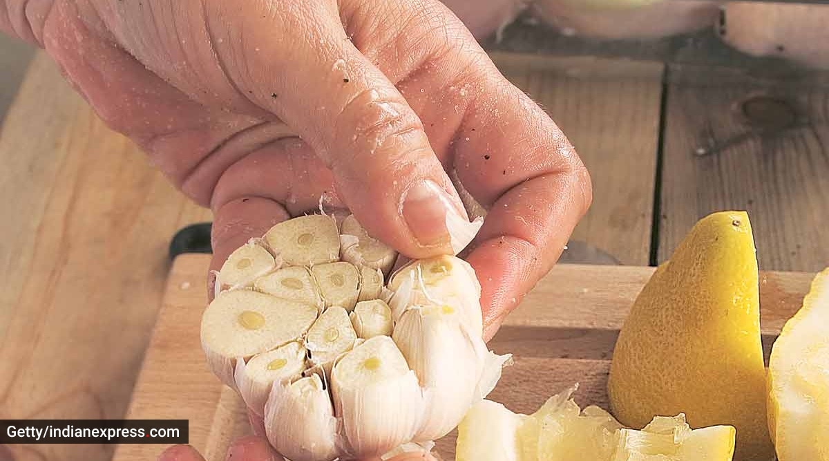ginger garlic paste, how to make ginger garlic paste, homemade ginger garlic paste, cooking hacks, indianexpress.com, indianexpress, easy hacks,