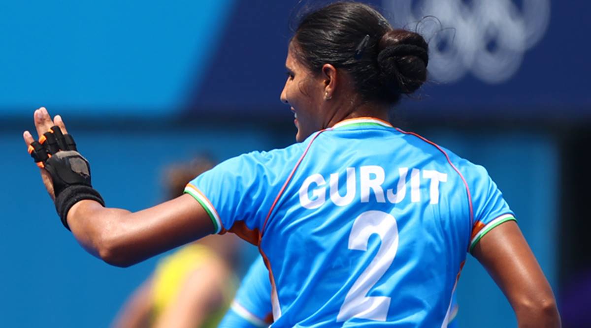 Watch: Gurjit Kaur's village celebrates as Indian women hockey team storms into semifinals | Olympics News,The Indian Express
