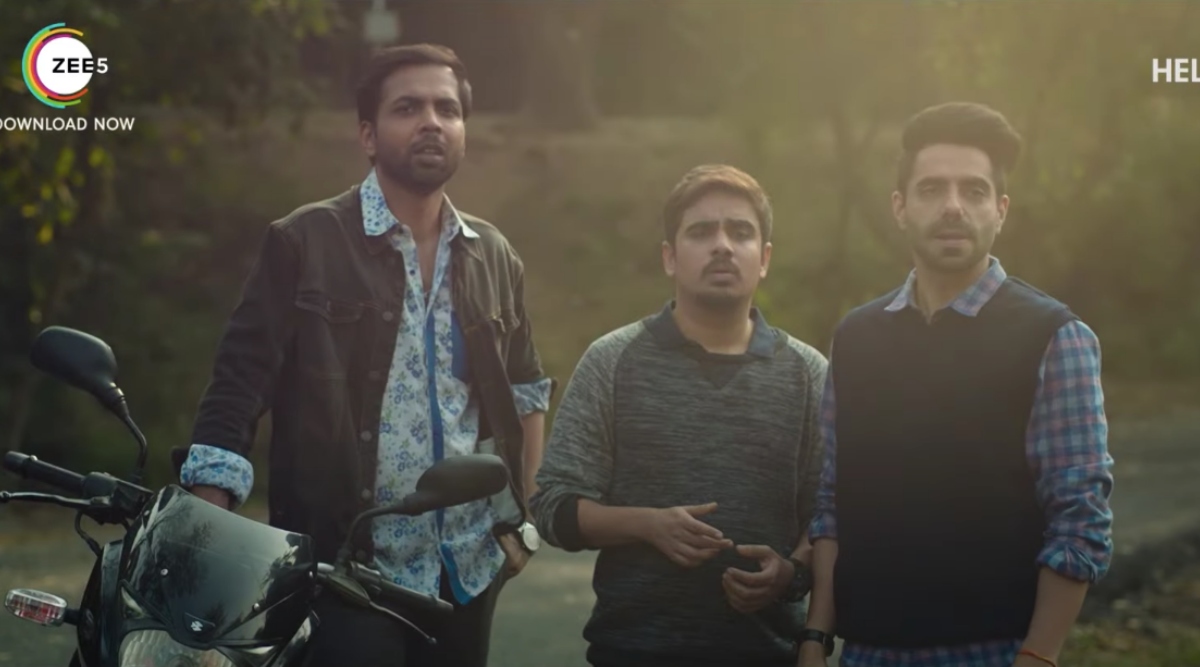 Helmet trailer: Aparshakti Khurana and Abhishek Banerjee turn ...