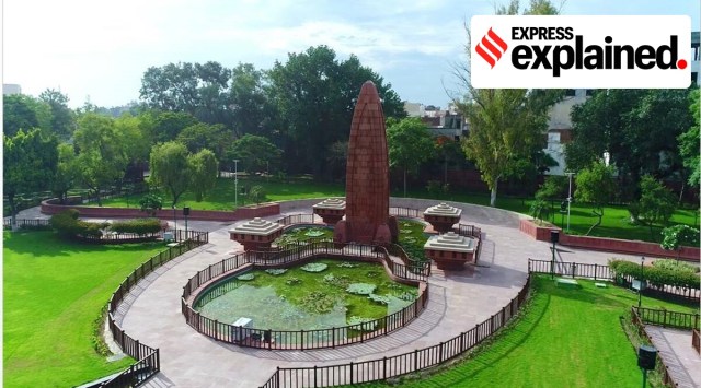 The revamped monument was to be inaugurated on April 13 this year, to mark 102 years of the massacre in which 379 people had lost their lives. (Express photo)