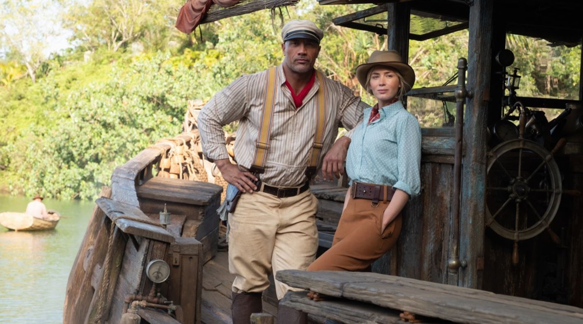 Disney film Jungle Cruise debuts at box office with 32 million dollars,  Dwayne Johnson thanks fans | Entertainment News,The Indian Express