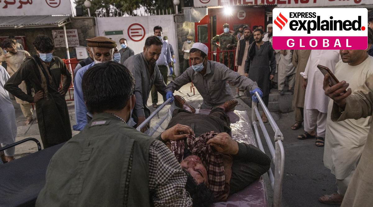 Afghanistan ISIS, ISIS-K, Taliban vs ISIS, kabul airport blast, kabul news, kabul blast, kabul airport attack, US marines killed, Indian express
