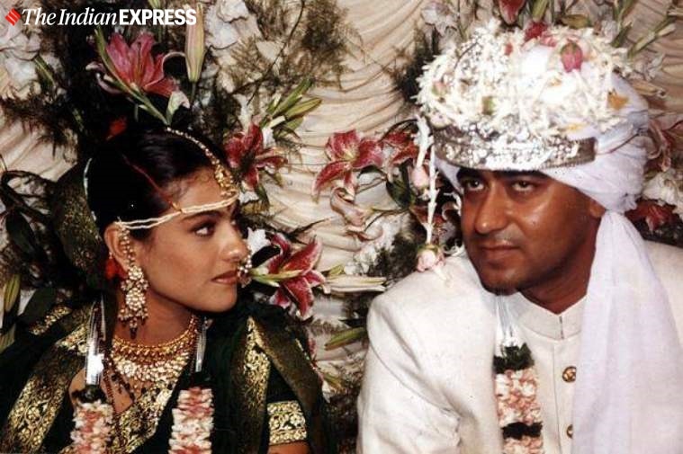  Kajol och Ajay Devgn bröllop bilder