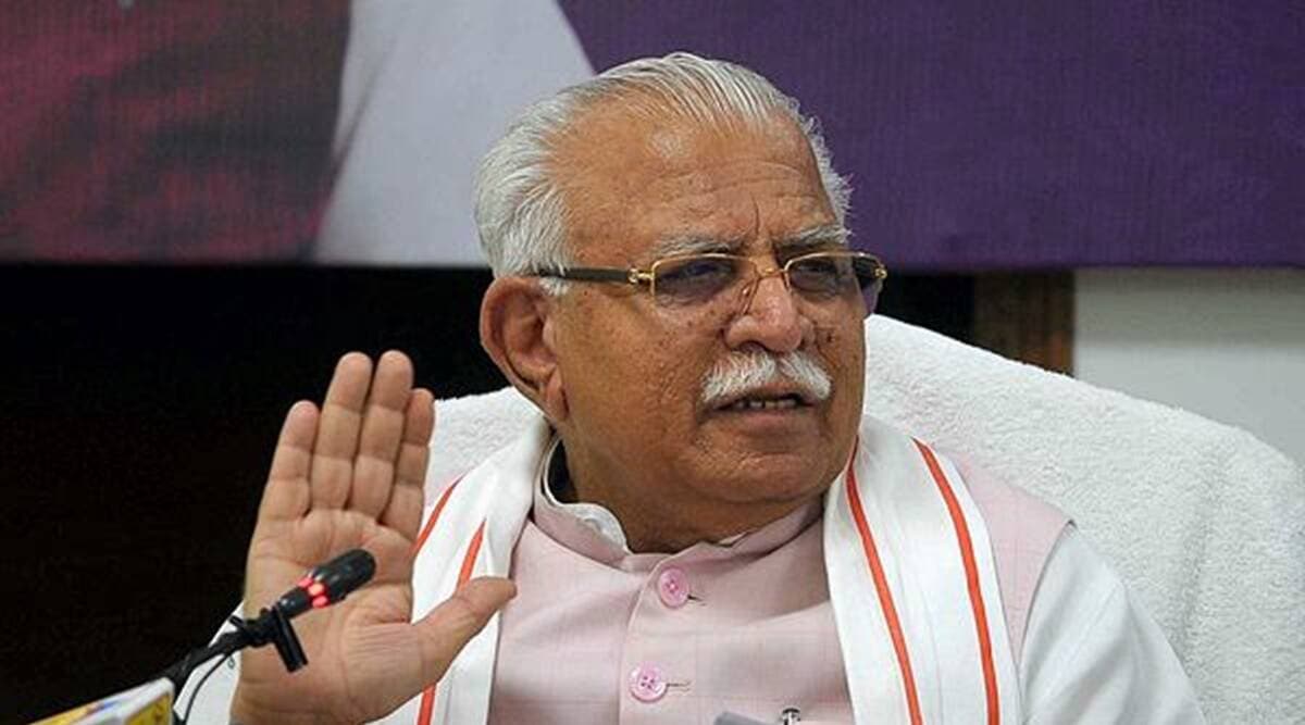 The government has notified 546 services related to 31 departments, out of which 297 services are being availed through Antyodaya Saral Portal,” Khattar said. (File Photo)