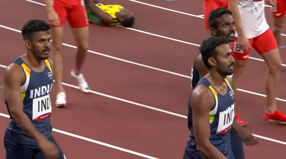 4x400 men relay tokyo olympics, Mohammed Anas, Noah Nirmal Tom, Arokia Rajiv, Amoj Jacob, asia fastest tokyo olympics 4x400 relay