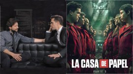 money heist 5 videos posters berlin professor