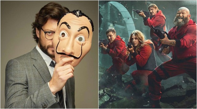money heist symbols costume masks