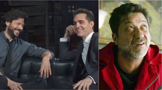 money heist 5 arturo berlin professor video