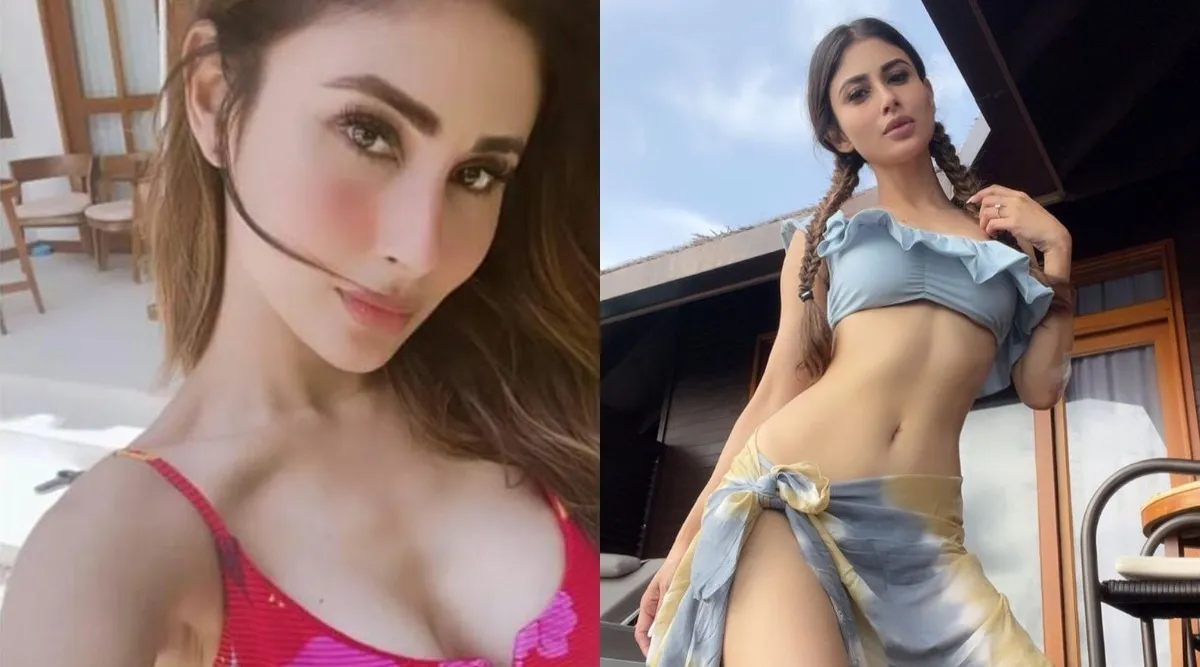 Sana Khan Xnxx - Mouni Roy is a 'happy island girl' in Maldives, see photos and videos |  Entertainment News,The Indian Express