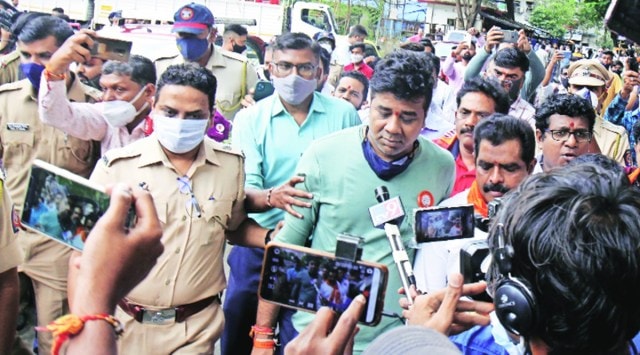 MNS workers were arrested for organising a Dahi Handi event on Monday. Deepak Joshi