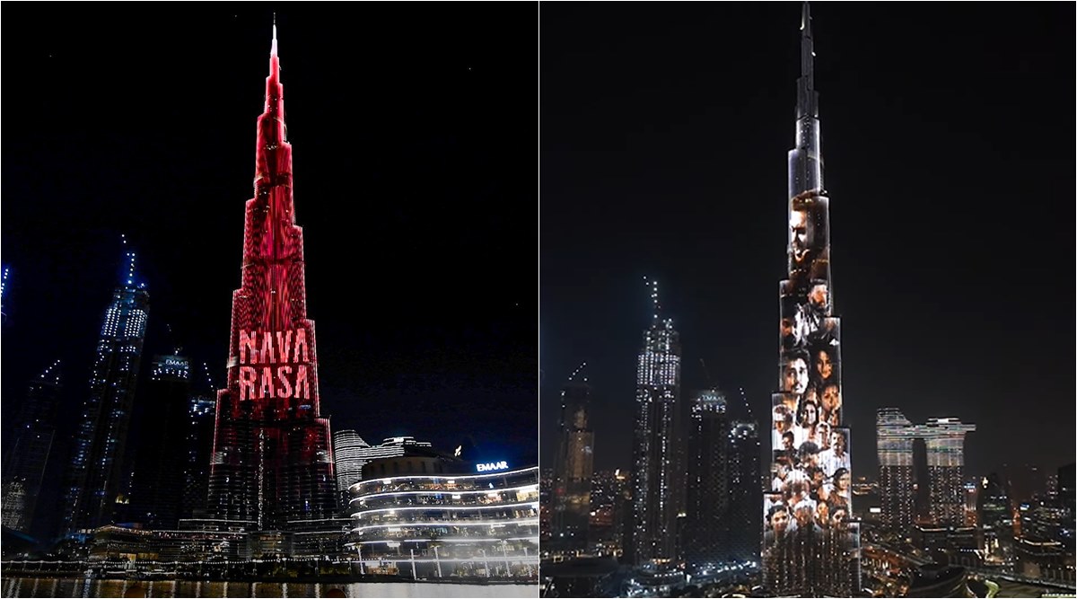 Burj Khalifa Sex Videos - Navarasa lights up Burj Khalifa, celebrates 'cultural pride' of Tamil  cinema | Trending News,The Indian Express