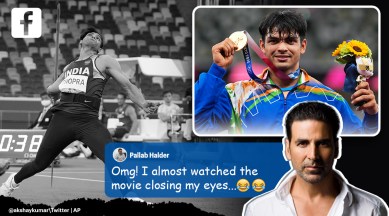neeraj chopra, neeraj chopra olympic gold, neeraj chopra bollywood biopic, neeraj chopra parody biopic script, akshay kumar neeraj chopra biopic jokes, indian express