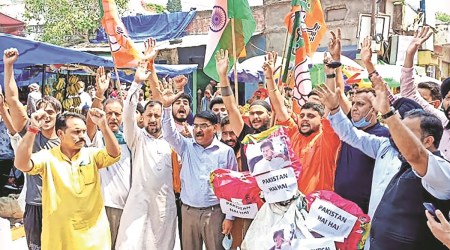 Rajouri bandh as grenade attack at BJP leader’s house leaves 2-yr-old dead