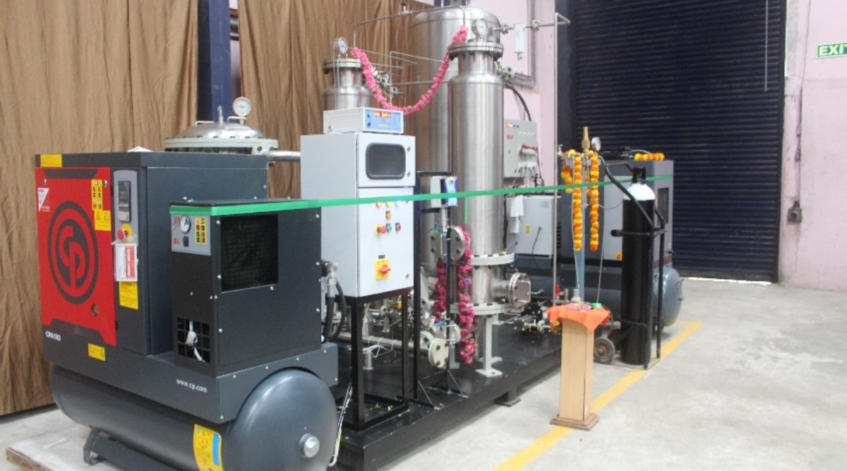 The institute claimed that the technology has been transferred to 24 companies and about 35 units have been supplied to various hospitals. (Express Photo)