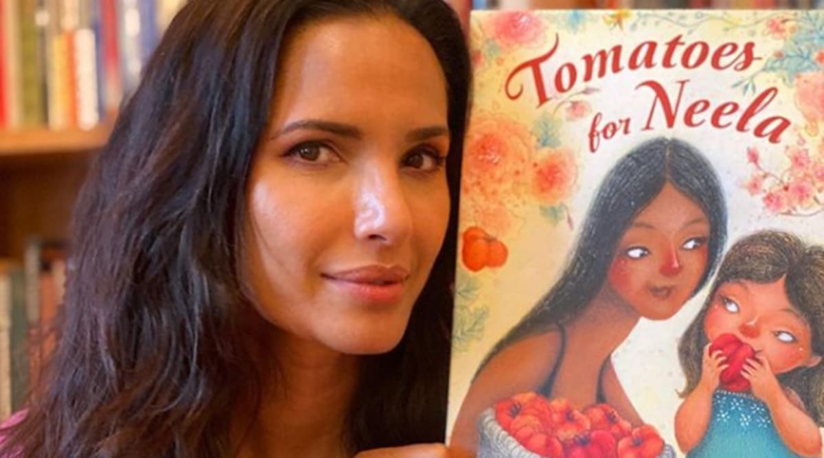padma lakshmi new book, padma lakshmi news, indianexpress.com, indianexpress, tomatoes for leela, picture book, children picture book, new picture book for children,