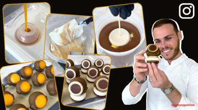Amaury Guichon, Amaury Guichon, The Diving Helmet!, Pastry chef chocolate creation viral video, trending, indian express, indian express news