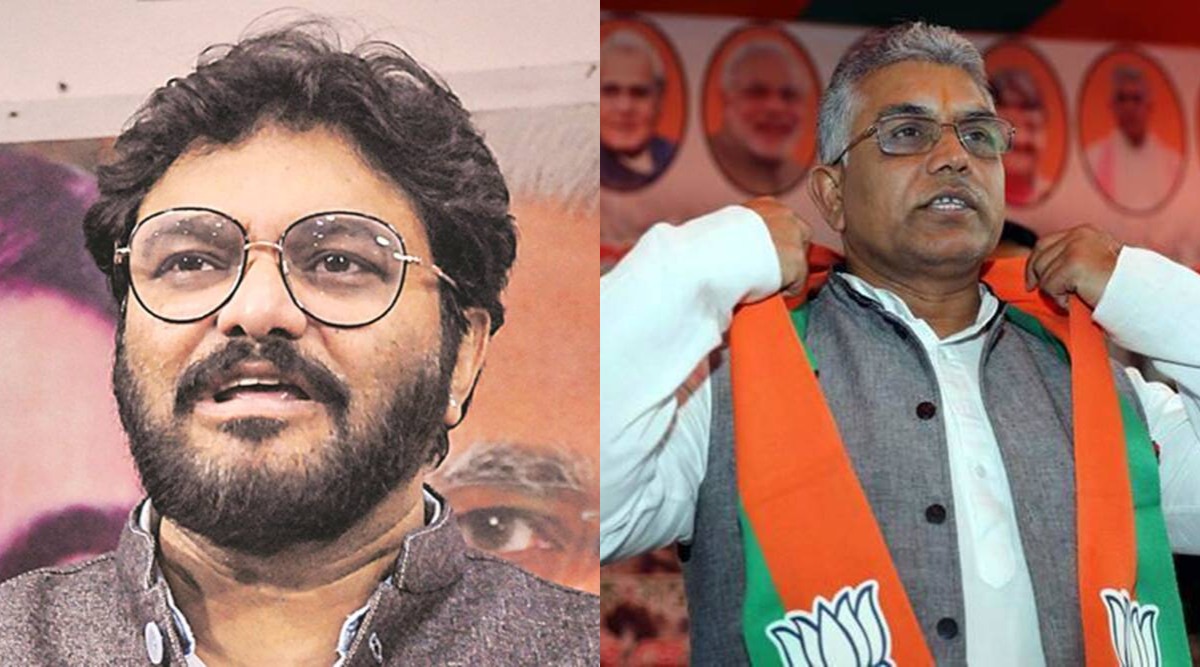Dilip Ghosh, Babul Supiyo, Bengal BJP, West Bengal BJP, Babul Supriyo news, babul supriyo resign, babul supriyo facebook post, india news, indian express