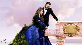 Prabhas and Pooja Hegde  in Radhe Shyam. 