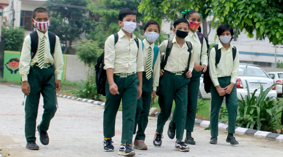 In Punjab, the ASER 2021 survey was conducted across 3878 households in 596 villages of 20 districts and involved 2493 children, aged 5-16 years. (Express Photo: Harmeet Sodhi)