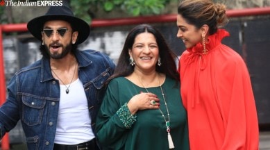 ranveer singh mother b(Photo: Varinder Chawla)irthday, family lunch, deepika