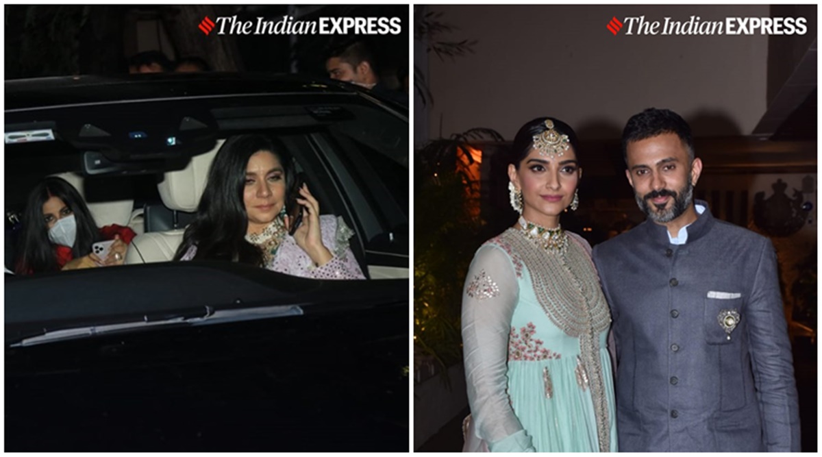 Sonam Kapoor Bf Sex Video Jabardasti - Rhea Kapoor and Karan Boolani wedding festivities: Sonam Kapoor-Anand Ahuja  make stunning appearance | Entertainment News,The Indian Express