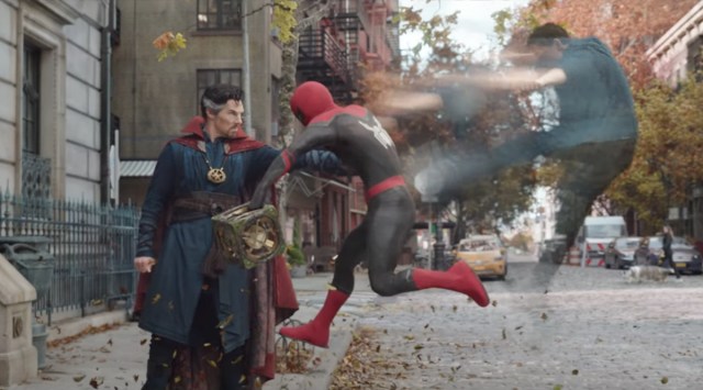 spiderman no way home dr stranger peter parker