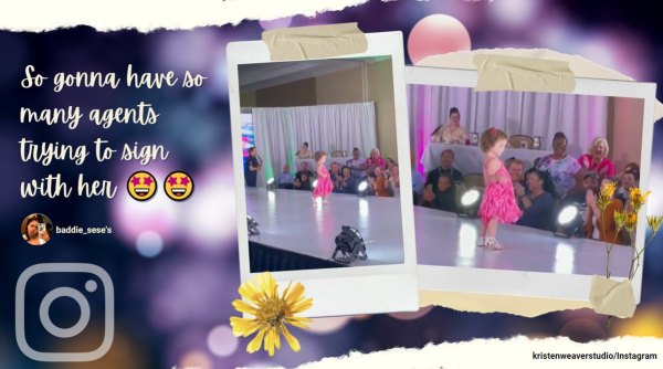 toddler ramp walk, toddler impressive catwalk, florida girl stunning catwalk, viral video, cute children videos, indian express