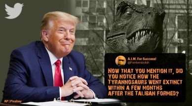 donald trump, donald trump fox news interview, taliban criris, US Afghan taliban deal, taliban exisited for thousand years, viral videos, indian express