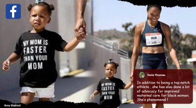 Olympic gold medal Allyson Felix, US most decorated athlete, American sprinter Allyson Felix 11 Olympics medal, trending, indian express, indian express news