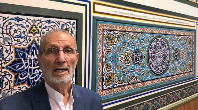 Abolfazl Nahidian, imam of the Manassas Mosque in northern Virginia, US