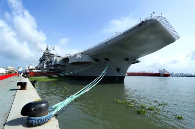 india aircraft carrier, india aircraft carrier, india aircraft carrier sea trials, kochi, ins vikrant, indian navy, indian express news