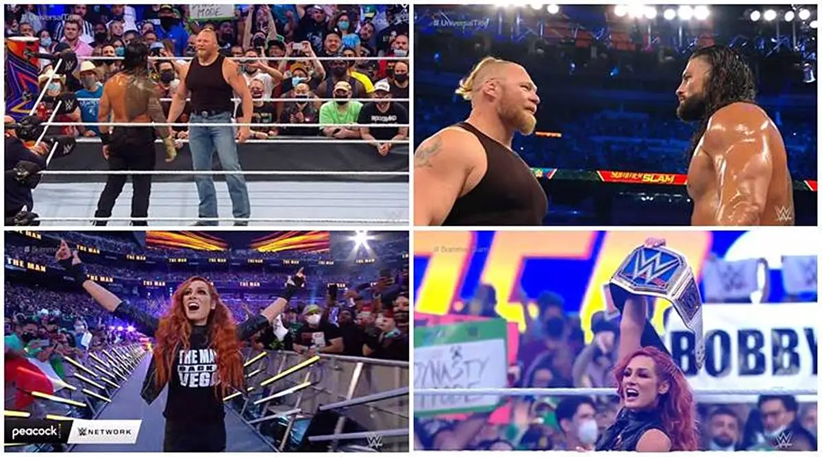 WWE SummerSlam 2021, Day 1 Live Streaming, Results and Updates Watch latest winners image