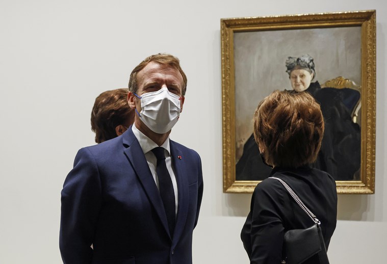 French president inaugurates new Louis Vuitton art museum