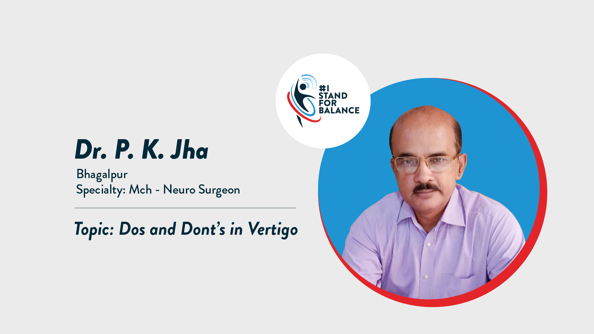 Dr p k jha dos and donts in vertigoThe Indian Express