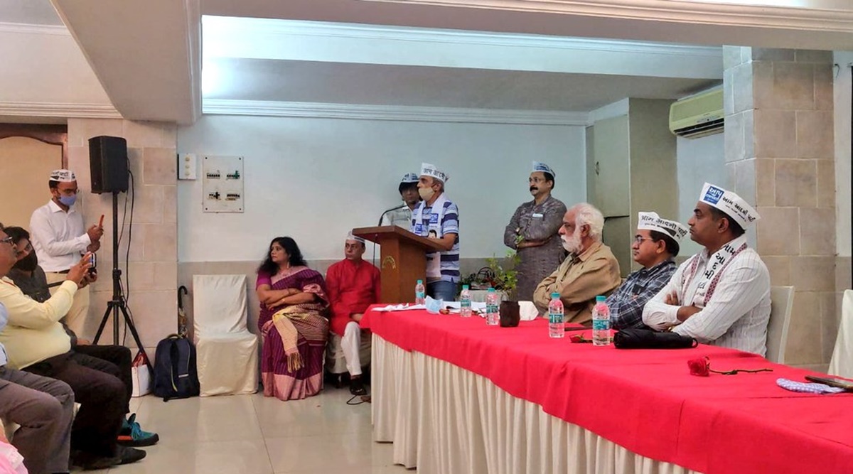 AAP, AAP Mumbai, AAP Gujarat, AAP Gujarati Wing, Indian Express, Mumbai news, Mumbai news, current affairs