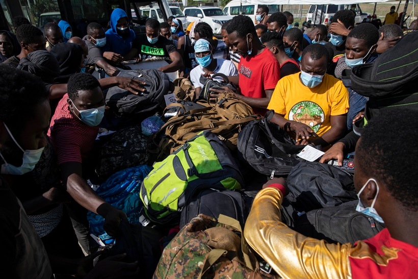 In Photos: US Launches Mass Expulsion Of Haitian Migrants From Texas ...