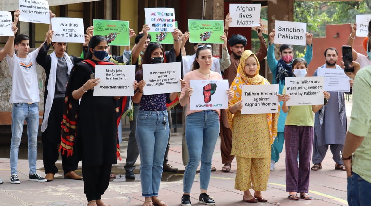 Afghan refugees india