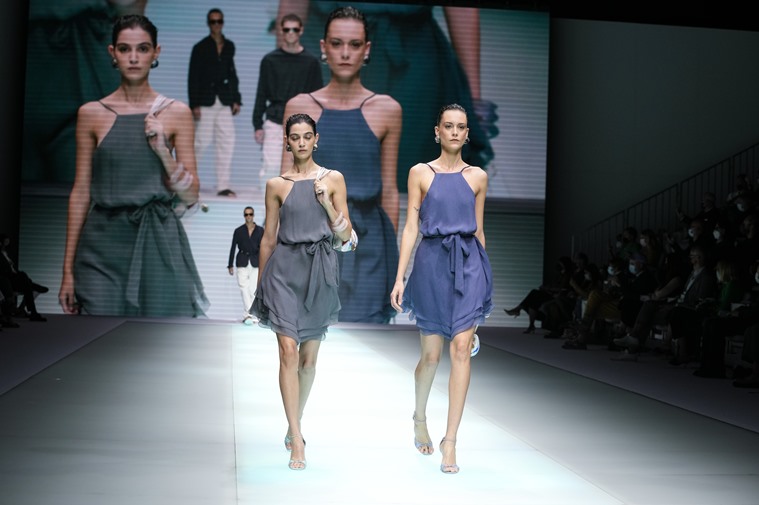 Emporio Armani celebrates 40 years during Milan Fashion Week | Lifestyle  News,The Indian Express