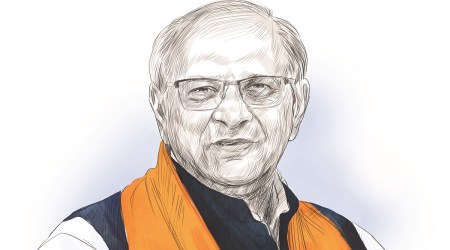 Gujarat Chief Minister Bhupendra Patel (Illustration: Suvajit Dey)