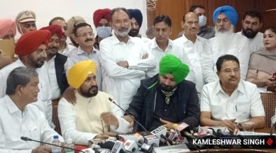 Punjab cabiney, Charanjit Singh Channi, Navjot Singh Sidhu, Cracks between Channi-Sidhu, Channi Sidhu news, Punjab news, India news, Indian express